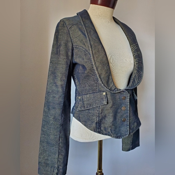 PLAYBOY officially branded blazer size  12 UK (8 US) - Picture 3 of 15